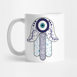 Evil Eye Hamsa Mug